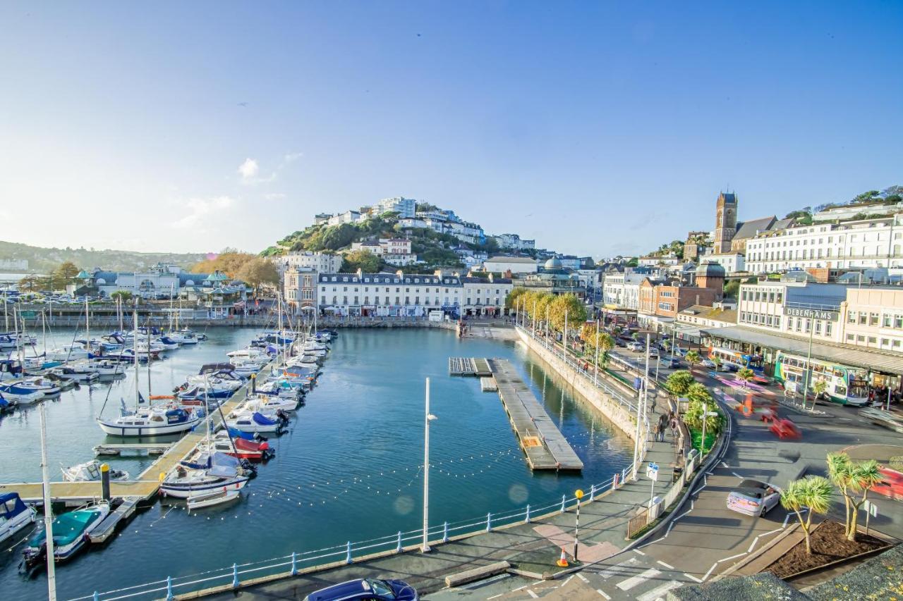 Boutique Apartments Torquay Overlooking Harbour - Near Babbacombe & Beach Exteriör bild