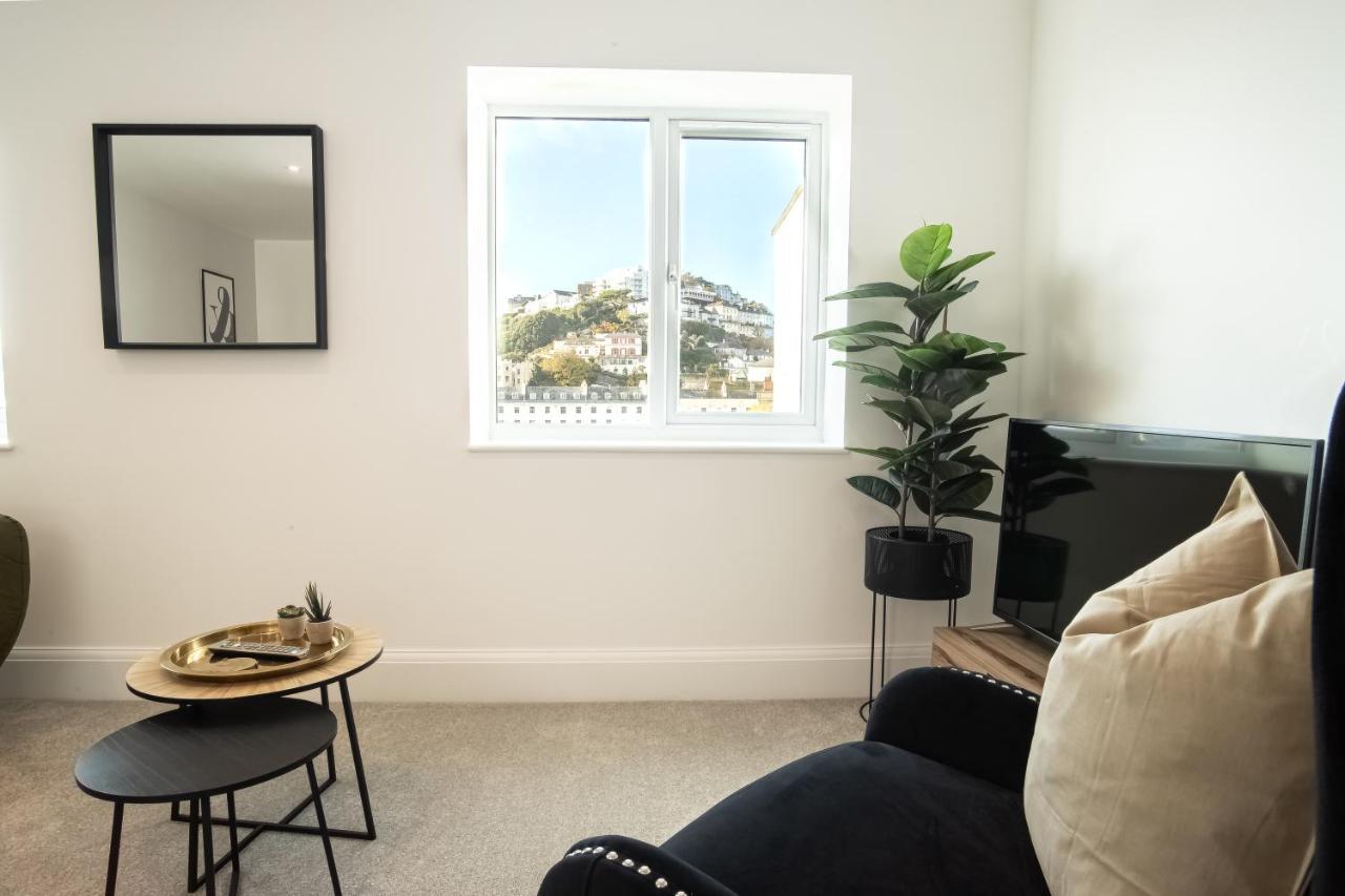 Boutique Apartments Torquay Overlooking Harbour - Near Babbacombe & Beach Exteriör bild